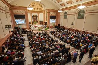 Cathedral rededication congregation