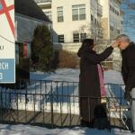 Episcopal churches take Ash Wednesday invitation to the streets