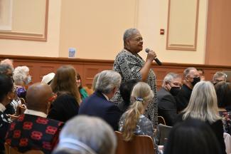 Deborah Harmon Hines at Barbara Harris memorial service