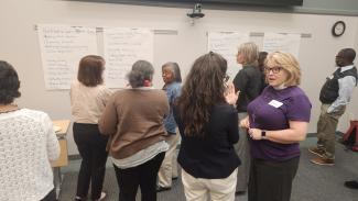 Group activity at May 2025 Visioning Summit