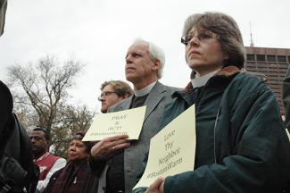 Long Island shelter rally Voysey Edie