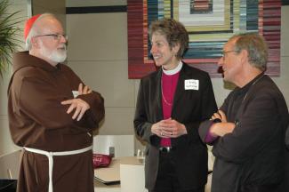 Cardinal O'Malley with KJS and MTS