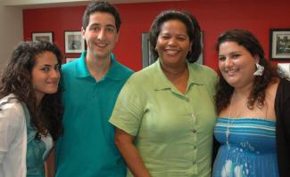 Gayle Harris with Diocese of Jerusalem guests