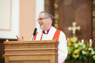 Lane at rededication