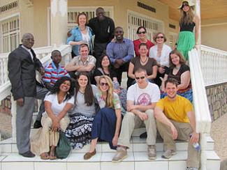 Rwanda pilgrims at REACH 2012