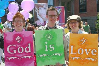 The Crossing at Boston Pride. 