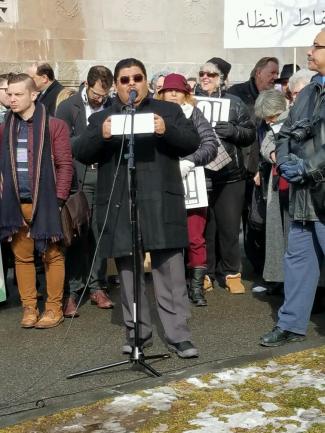 silvestre at safe communities rally 