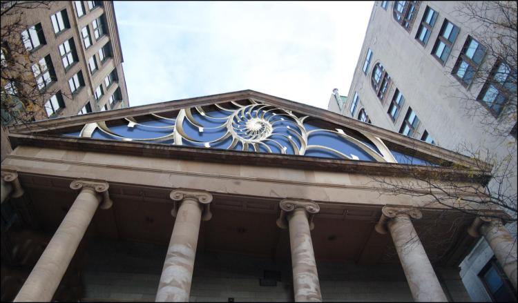 Cathedral unveils Lipski sculpture proposed for unfinished pediment