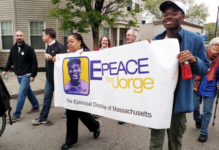 MA Episcopal at Mother's Day Walk for Peace 2018