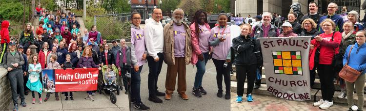 MA Episcopal at Mother's Day Walk for Peace 2018