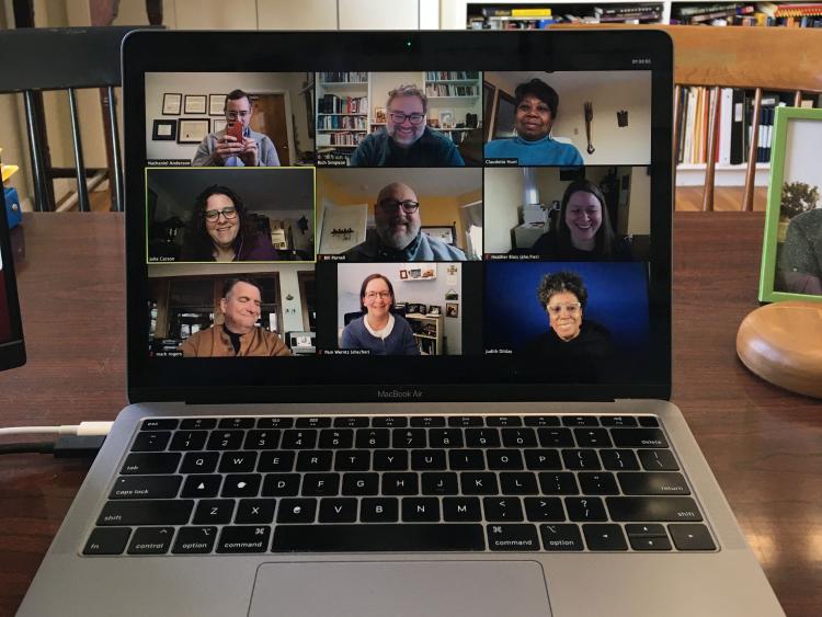 Exploring Common Mission Task Force members on Zoom