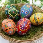 Decorated eggs