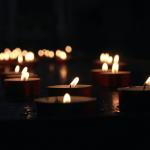 Photo of lit candles