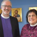 Bishop Alan Gates and Bishop Carol Gallagher