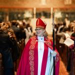 Bishop Julia Whitworth in final procession at consecration service