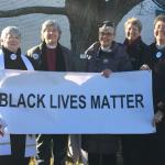 Our Saviour, Arlington responds to vandalism of Black Lives Matter banner 