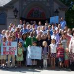 Co-rectors Cheryl and Paul Minor celebrate 20 years of ministry at All Saints', Belmont 